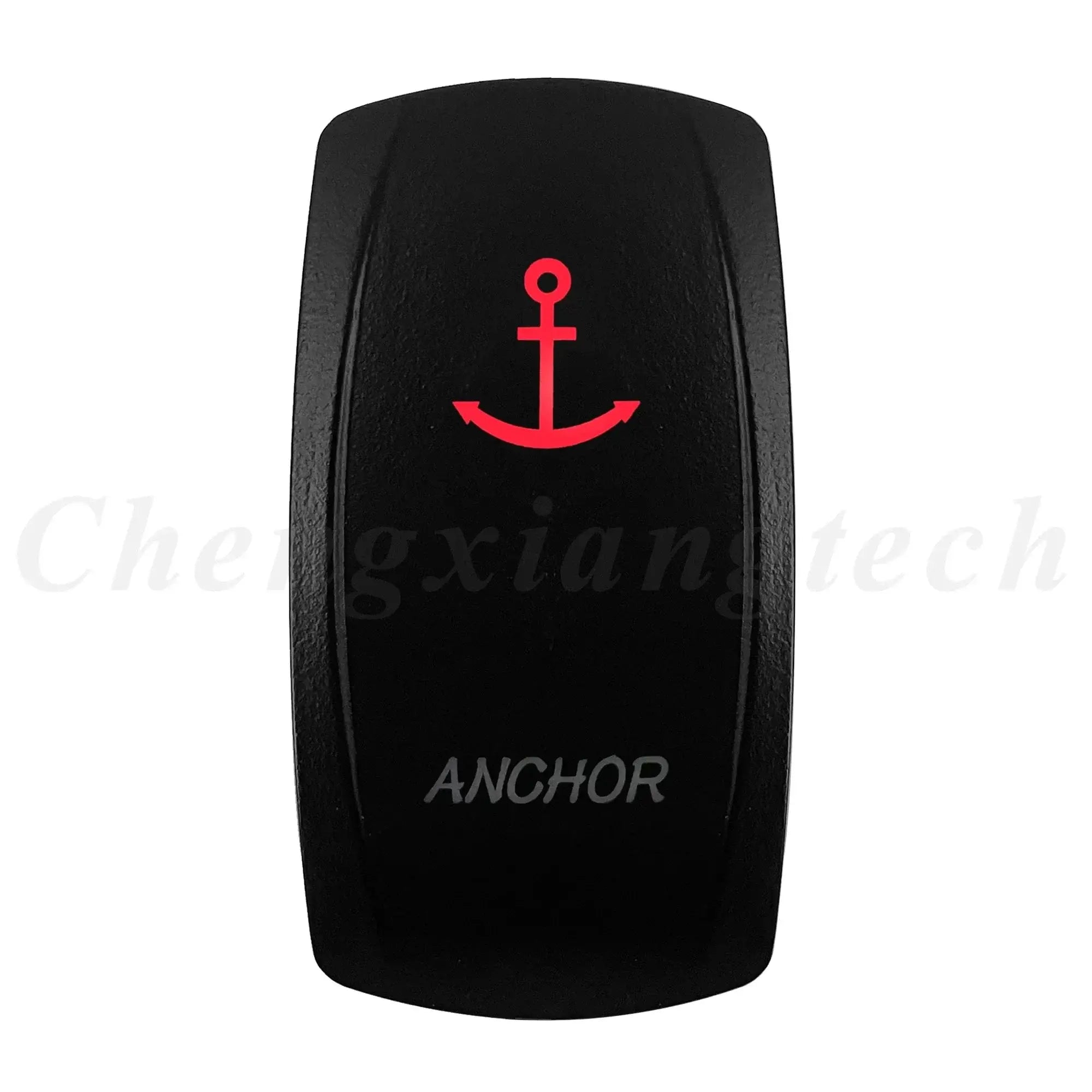 China China ANCHOR-(ON) OFF (ON) Red Led Light Bar Car Boat Rocker Switch 12V/24V Marine Grade Toggle Switch SPST/DPDT for Polaris Jeep Autosteer Auto Machinery