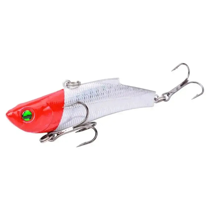 China China B Aorace 1Pc Winter Ice Fishing Lure 7cm/18g Sinking Isca Artificial Rattlin Vibration VIB Hard Bait Crankbait Treble Hooks Tackle