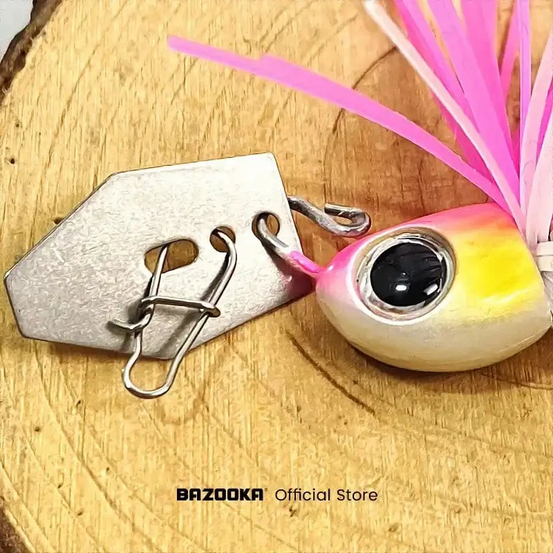 China China Bazooka Wire Bait Spinnerbait Fishing Lure Set Spinner Metal Hook Spoon Wobblers Artificial Bass Sequins Pike Carp Ice Winter