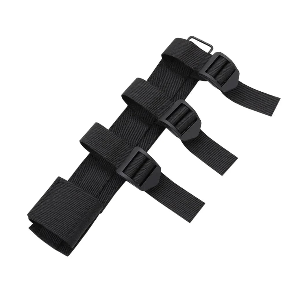 China China BK VULPO Tactical Molle Knife Shealth Adapter Tool Carrier Sheath Holder Backpack Attachment For Hunting Vest Backpack Accessories