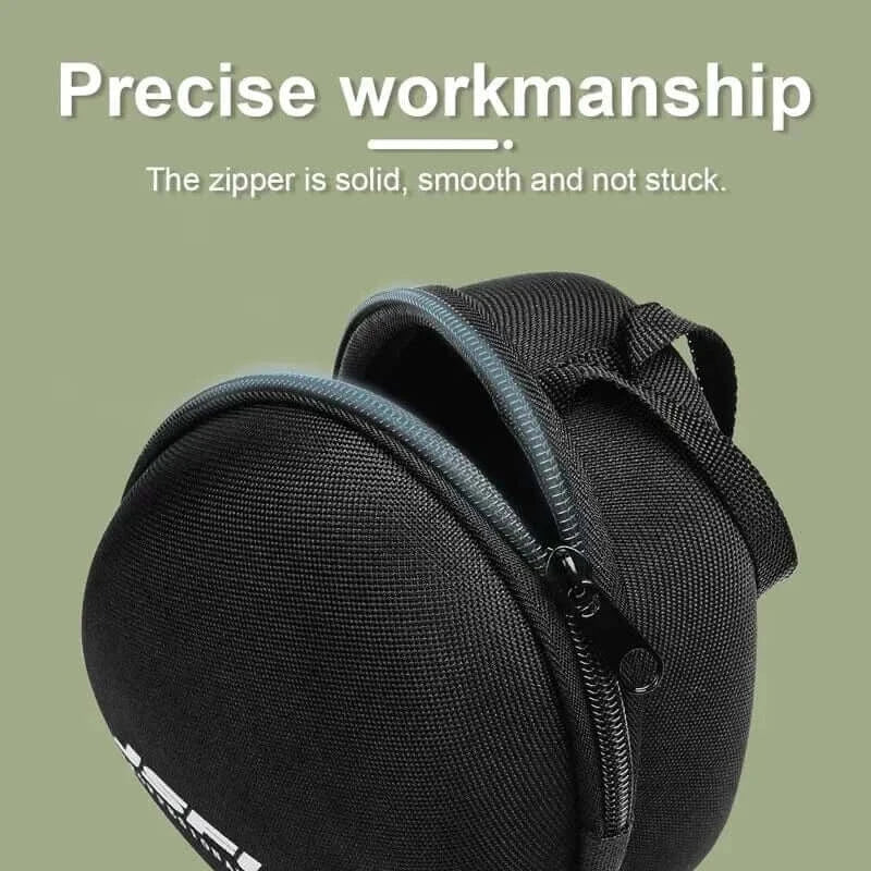 China China Black JSFUN Portable EVA Fishing Reel Bag Protective Case Cover For Drum/Spinning/Raft Reel Fishing Pouch Bag Fishing Accessories