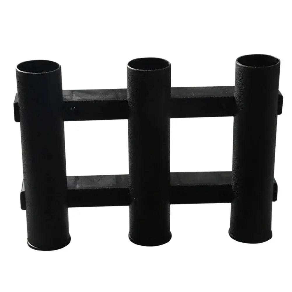China China black Mount Rod Holder 3 Link Tube Fishing Pole Holder Quick Release for Boat Marine Firmly Install Portable Kayak Yacht Tackle