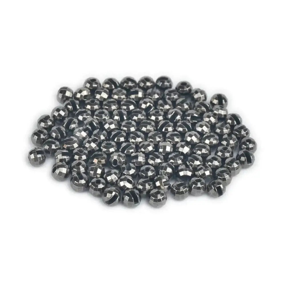 China China BLACK NICKEL / 2.0mm Elite TG Tungsten Faceted Slotted Beads, 2.0-4.0mm Fly Tying DIY Material, Fly Fishing Jig Trout Perch Crappie Lure Tackel