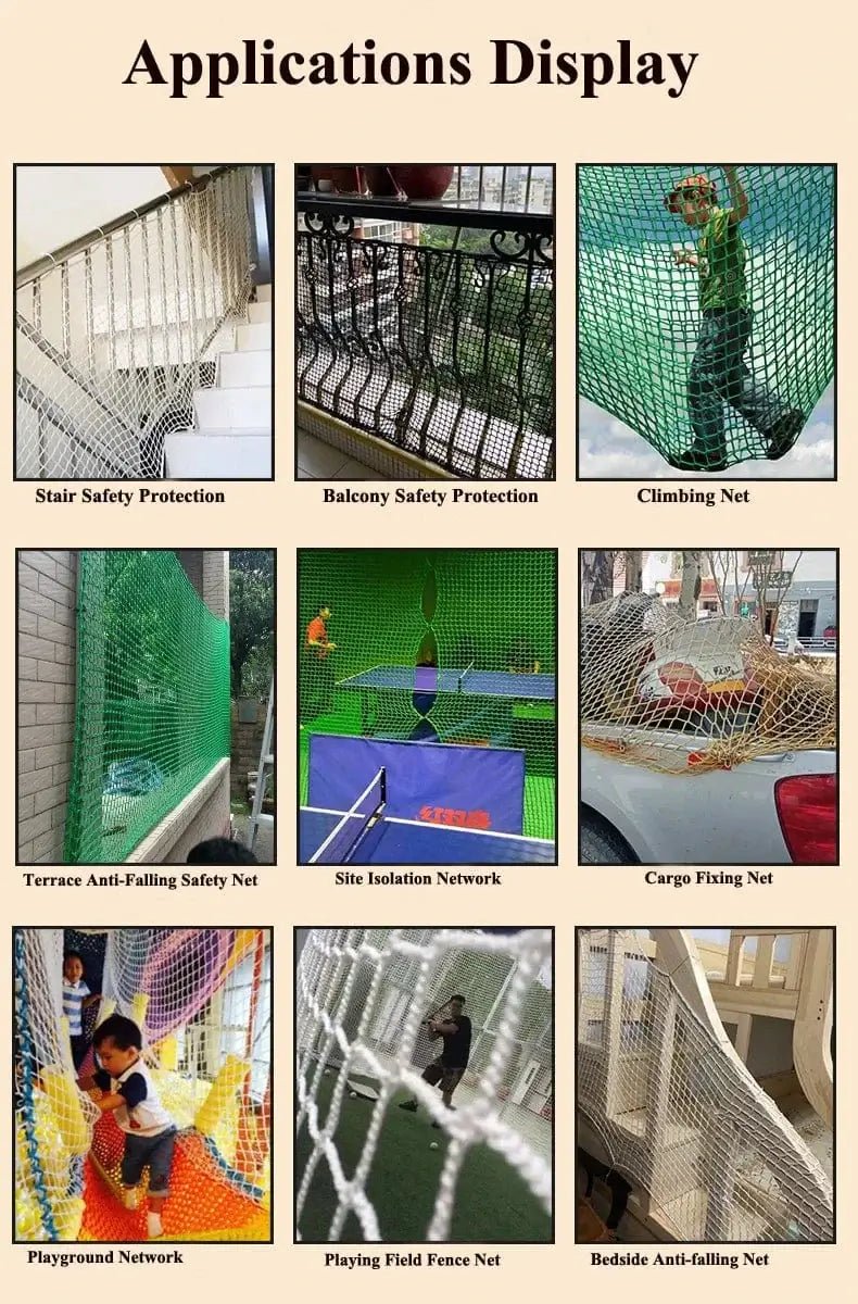 China China Black Soccer Backstop Net, Sports Practice Barrier Net,Solid Golf Ball Hitting Netting ,Garden Net Balcony Protection Safe Net
