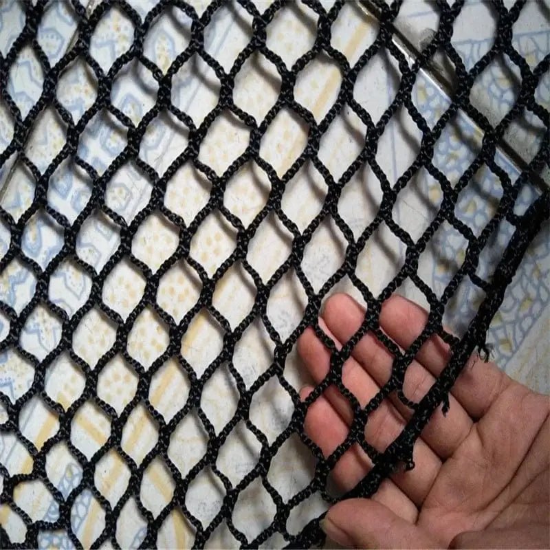 China China Black Soccer Backstop Net, Sports Practice Barrier Net,Solid Golf Ball Hitting Netting ,Garden Net Balcony Protection Safe Net