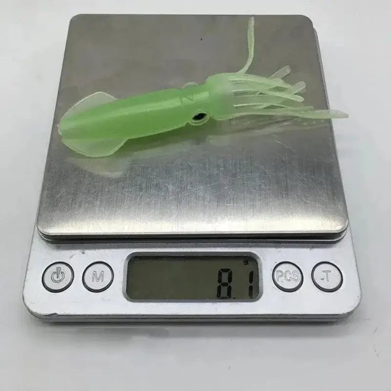 China China BURLE Luminous Soft Lures Mix Oiled Octopus Soft Skirts Squid Lures Artificial Soft Squid Jig Custom Fishing Lures