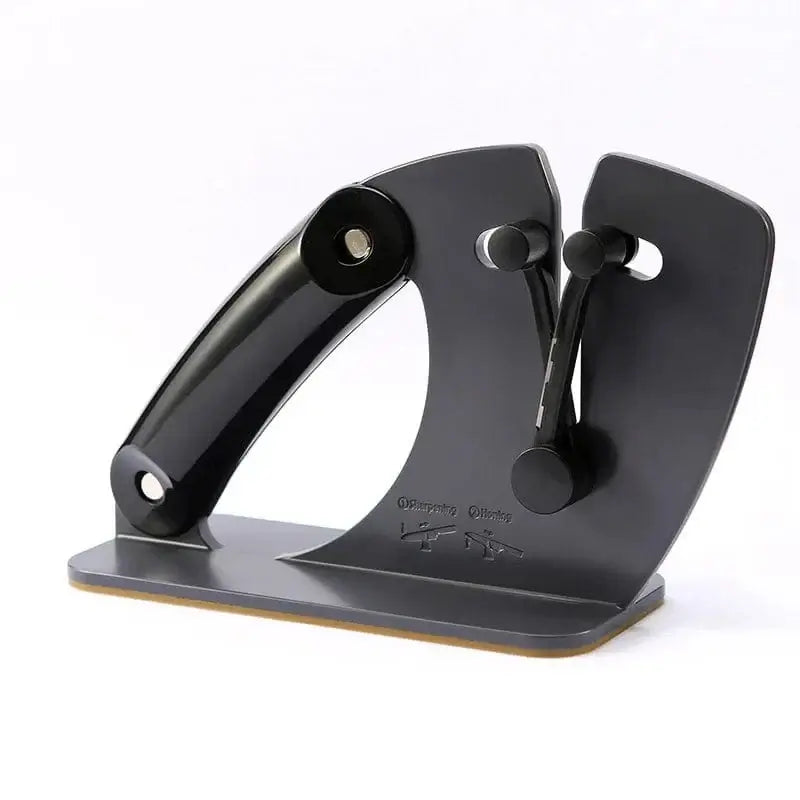 China China C / Knife Sharpener Knife Sharpener Household Multi-Functional Hand-Held Black Sharpening Stone Safe Sharpening Kitchen Tools Kitchen Supplies