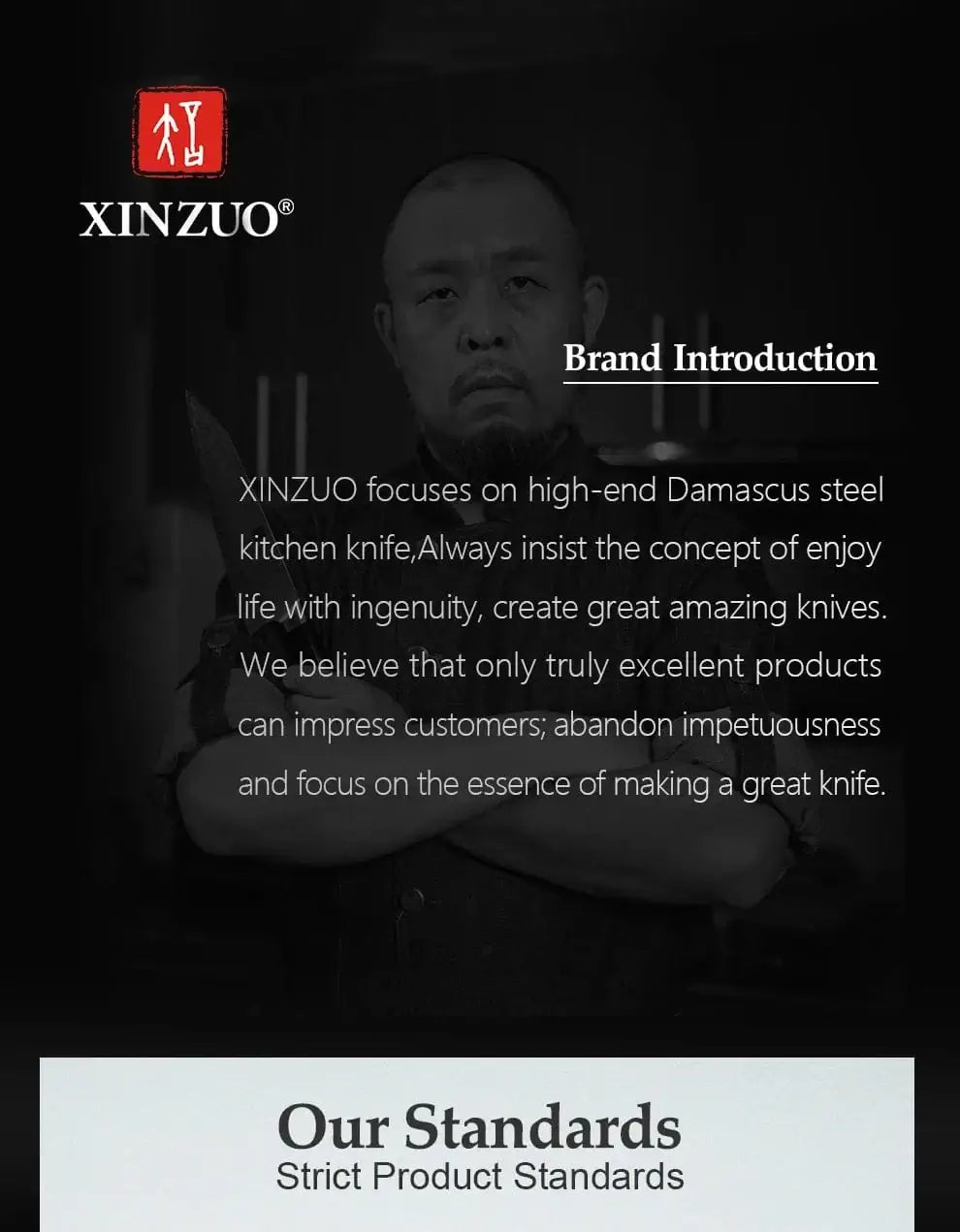 China China CHINA XINZUO High Carbon Germany 1.4116 Stainless Steel 5PCS Kitchen Knife Set High Quality Red Sandalwood Handle Cooking Slicing Tool