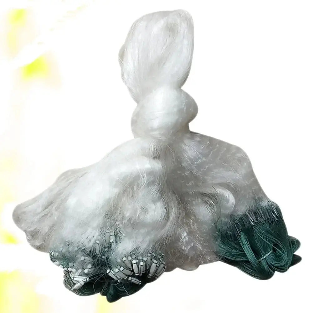 China China Chinese fish Mesh Sticky Net 100M for Accessories Throw Bait Lures Silk Screen Nets Retractable Folding for universal