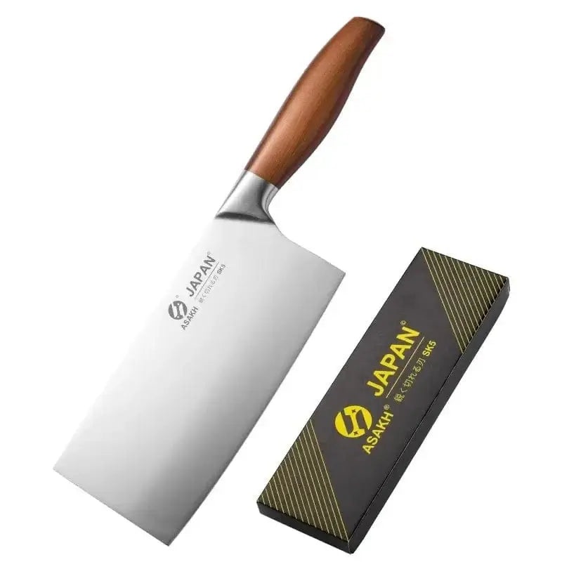 China China Cleaver Knife A Japanese Kitchen Chef Knife Set Professional Boning Knife Meat Cutting Fish Slicing Stainless Steel Vegetables Cutter Knife