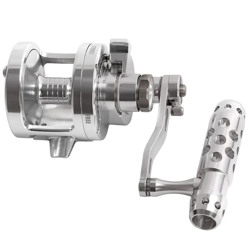 China China CN / Trolling Right hand / 7 | 6000 Series SALTWATER TWO SPEED JIGGING DEEP SEA BOAT TROLLING BIG GAME CONVENTIONAL FISHING REEL CNC MACHINED LEVER DRAG 44LB/20KG
