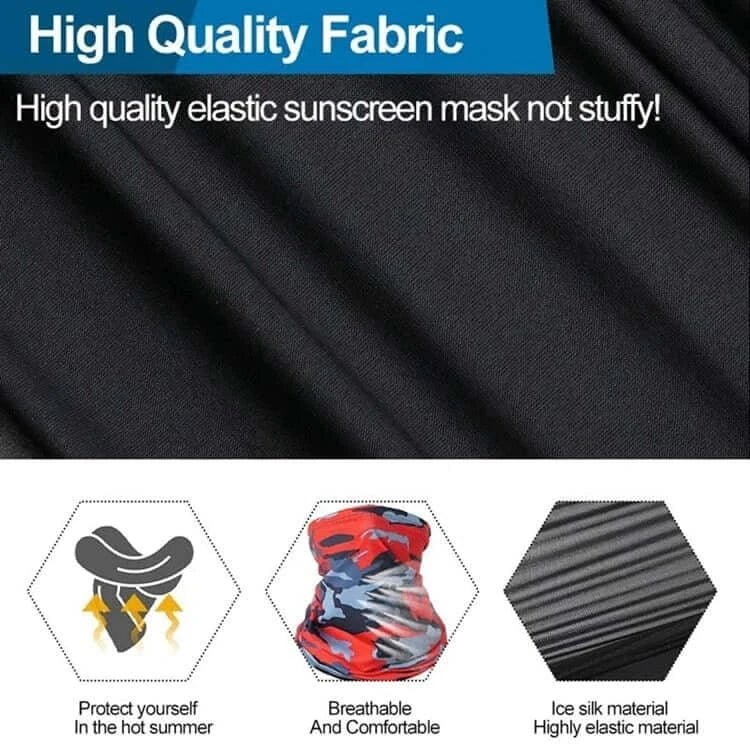 China China Cycling Mask Breathable Sunscreen Scarf Outdoor Scarf Neck Warmer Winter Bike Mask Headgear for Hiking Fishing Cycling Equipment