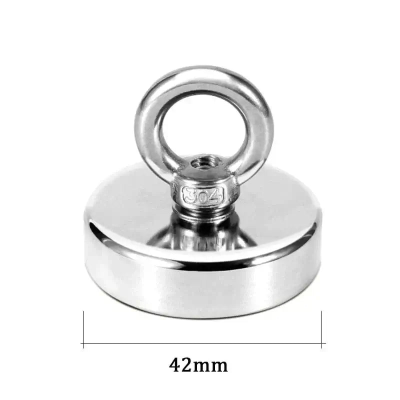 China China D42 Pull Max 61kg Super Magnet Strong Super Powerful Neodymium Magnets N52 Iman Ima Magnetic Fishing Magneat Magnetti Neomidium Imans Search Hook
