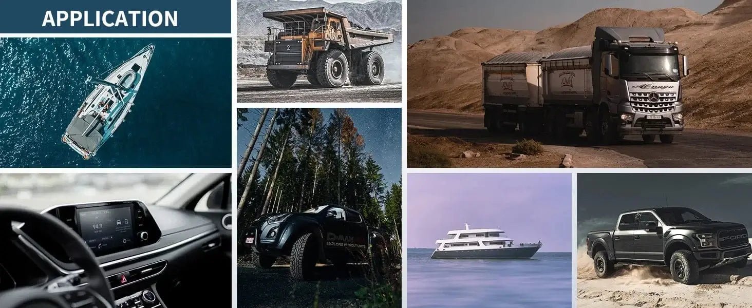 China China DaierTek 4PCS 12V 3 Pin Round Rocker ON/Off LED Light Toggle Switch SPST With Wires for Car Truck Marine Boat Car Accessories