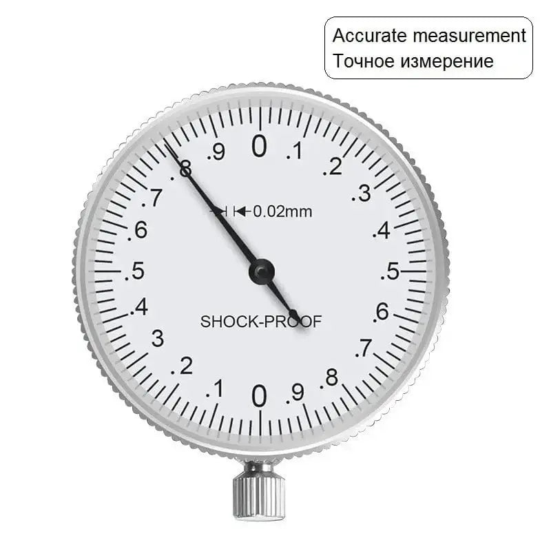 China China Dial Calipers High Precision Metal Vernier Calipers Shockproof Height Depth Inner Outer Diameter Tester 0-200 mm Measuring Tools