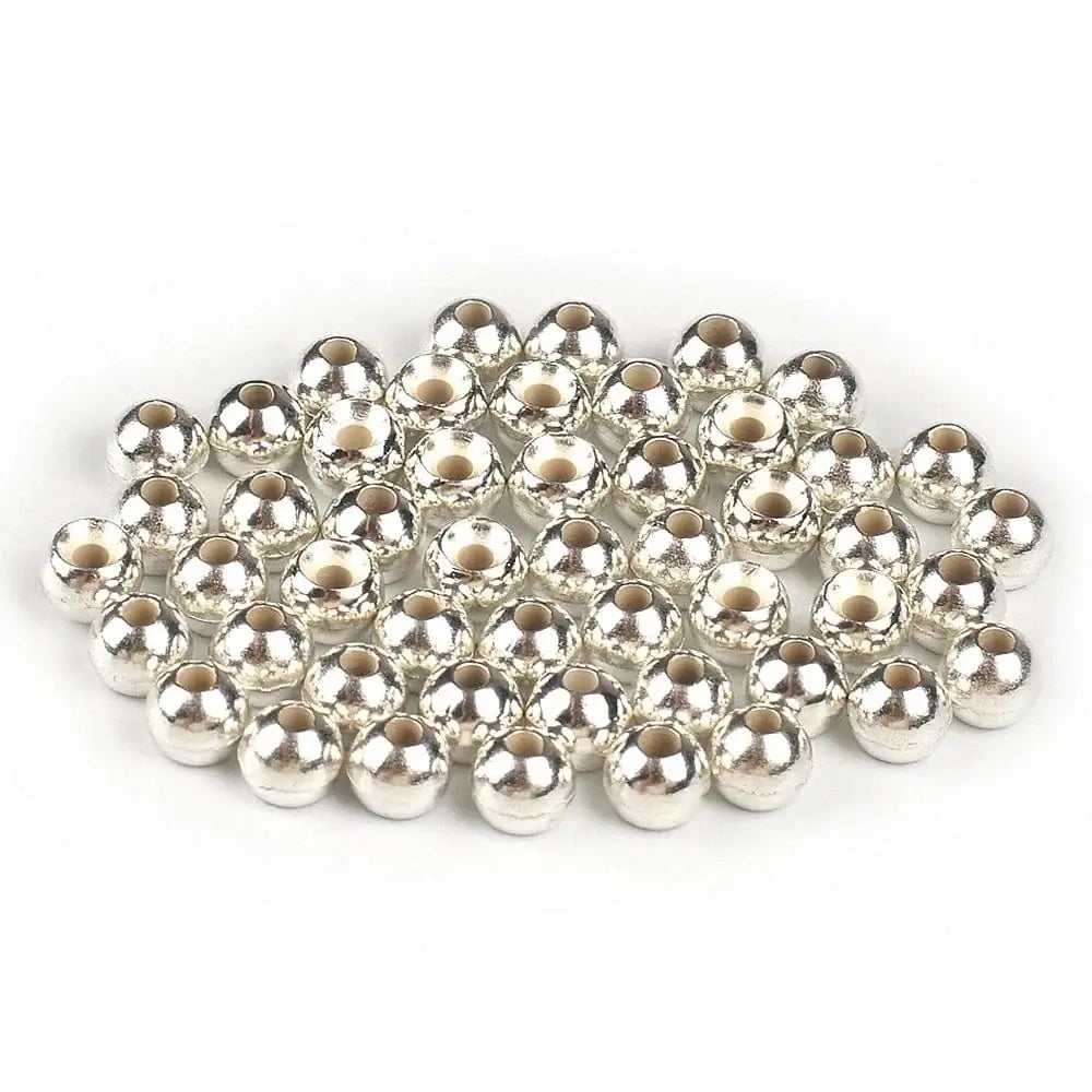 China China EliteTG Tungsten Cycolps Beads,100pcs 1.5-3.5mm Fly Tying Material,Trout Perch Panfish Nymph Jig Head Bead DIY Tackel