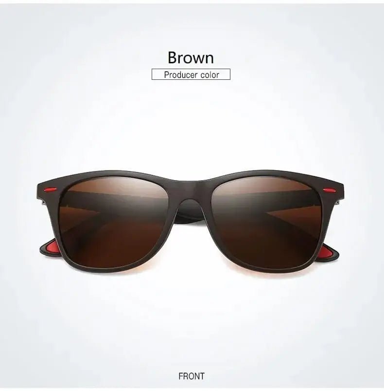 China China Fashion Vintage Square Unisex Driving Fishing Sunglasses Men Women Luxury Brand Designer Sun Glasses Anti-Glare Eyewear UV400