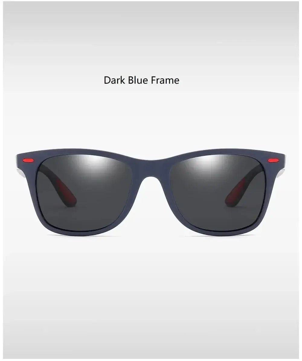 China China Fashion Vintage Square Unisex Driving Fishing Sunglasses Men Women Luxury Brand Designer Sun Glasses Anti-Glare Eyewear UV400