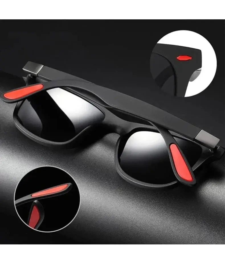 China China Fashion Vintage Square Unisex Driving Fishing Sunglasses Men Women Luxury Brand Designer Sun Glasses Anti-Glare Eyewear UV400