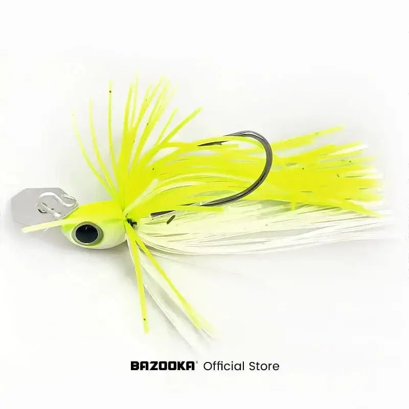 China China FHHXL0002 / 58mm 8.5g Bazooka Wire Bait Spinnerbait Fishing Lure Set Spinner Metal Hook Spoon Wobblers Artificial Bass Sequins Pike Carp Ice Winter