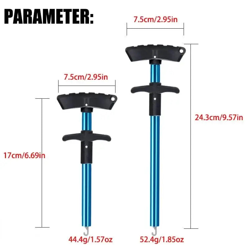 China China Fishing Hook Remover Tool Fishing Lure Remover Aluminum Tube Hook Detacher Portable Fish Hook Out Extractor