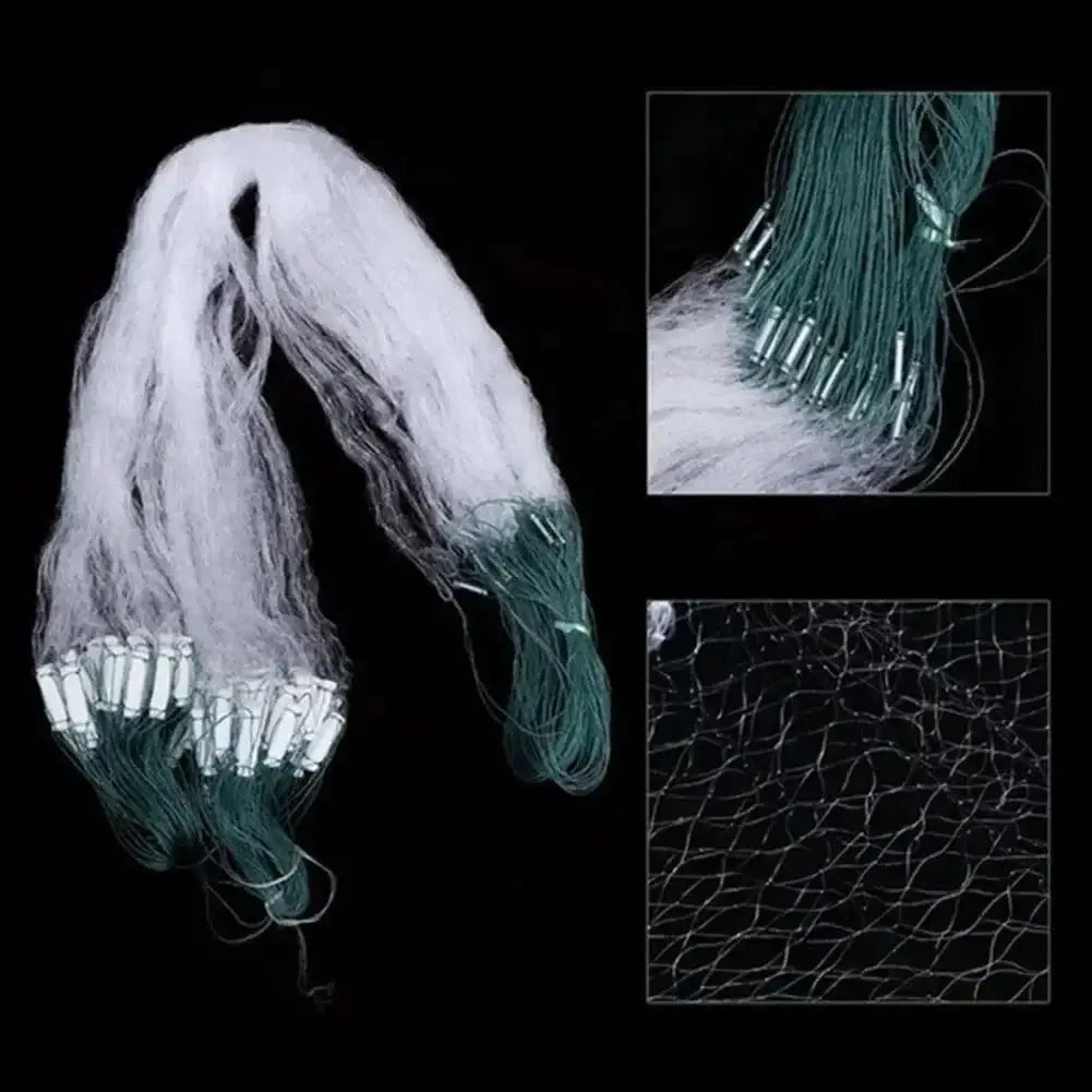 China China Fishing Net Single Mesh Nylon Float Trap Monofilament Gill Net Fishing Accessories For Hand Casting
