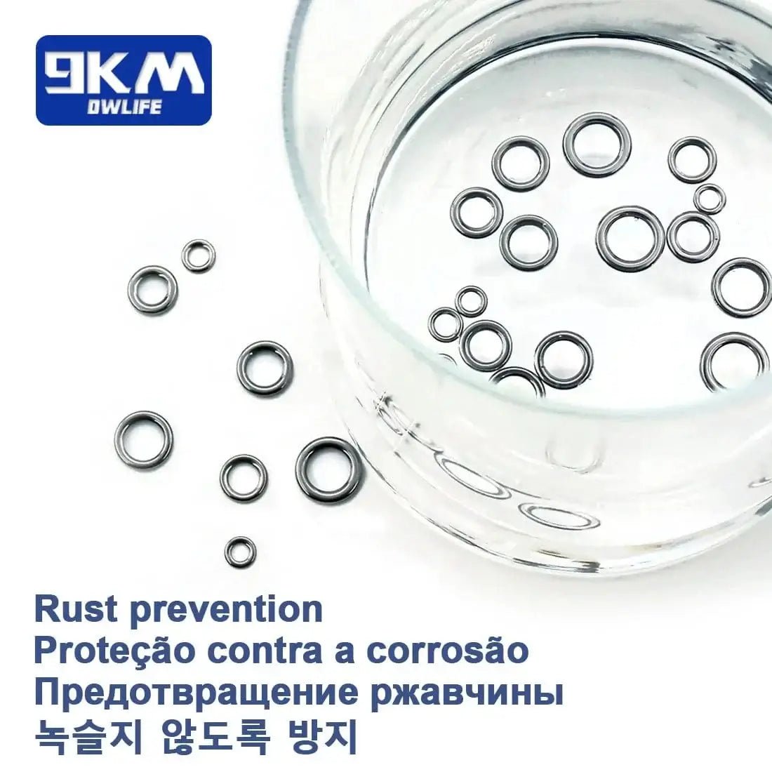 China China Fishing Solid Ring 20~100Pcs Fishing Lure Connectors Stainless Steel Snap Fishing Accessories Solid Ring Saltwater Tackle Chrome