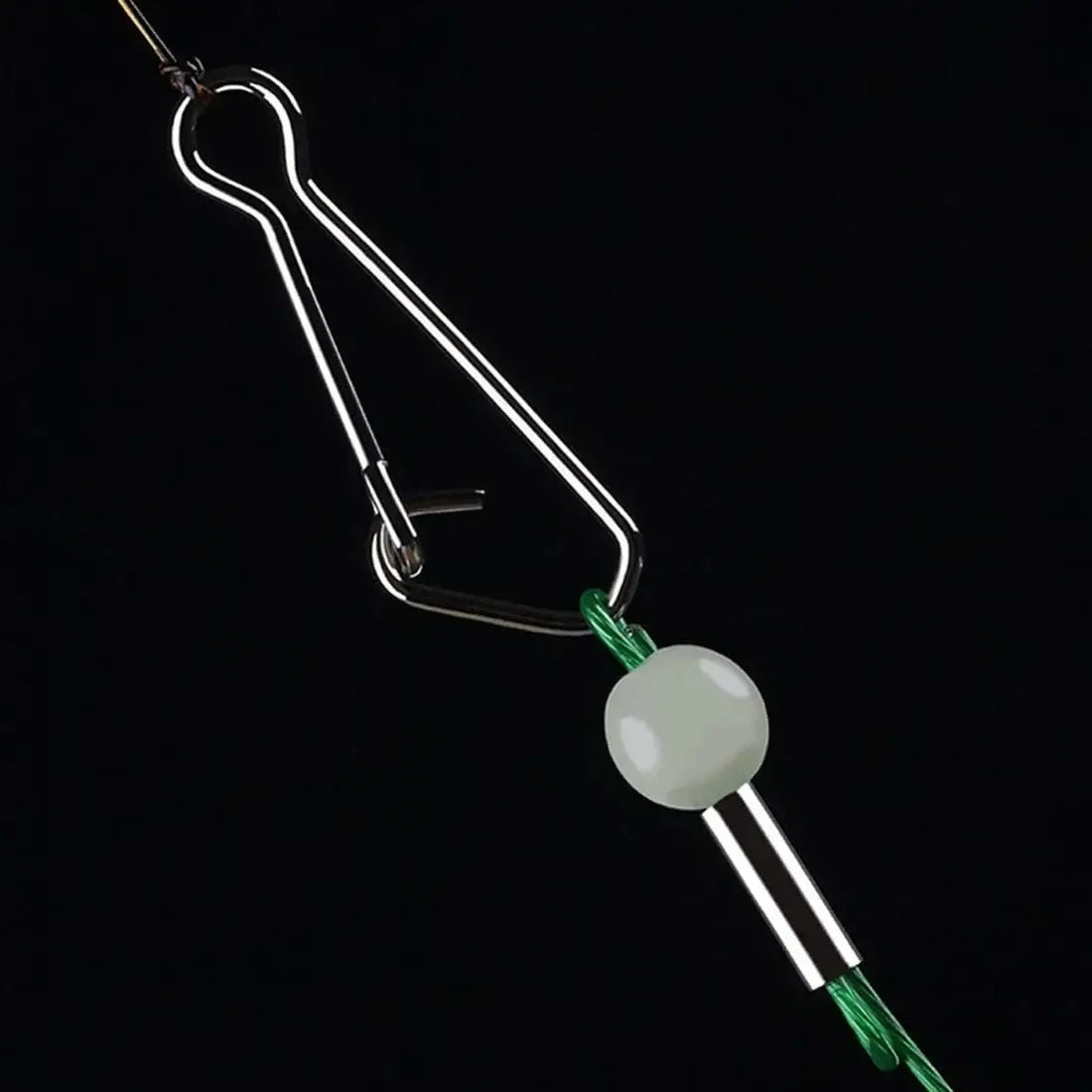 China China FishTrip Hook Snap Stainless Steel Fishing Snap for Plug Fishing, Feeders, Tying Lures, Float, Making Fishing Rig