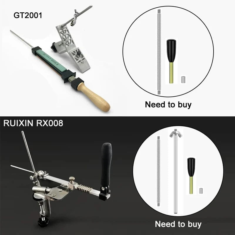 China China Fixed Knife Sharpener Accessories Sharpening Rod Replacement parts GT2001 RUIXIN RX008 Parts Grit80-3000# Cutting edge Polishing