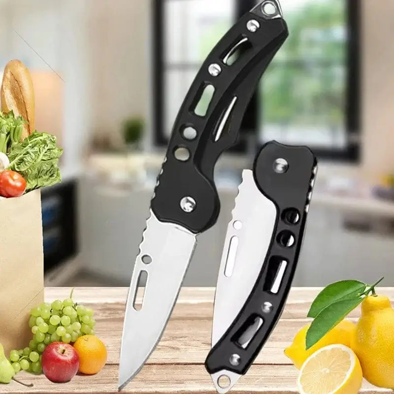 China China folding knife 2PCS Boning Knife Set Kitchen Butcher Knife with Folding Fruit Knife Meat Cleaver Cooking BBQ Chef Knife Kitchen Accessories