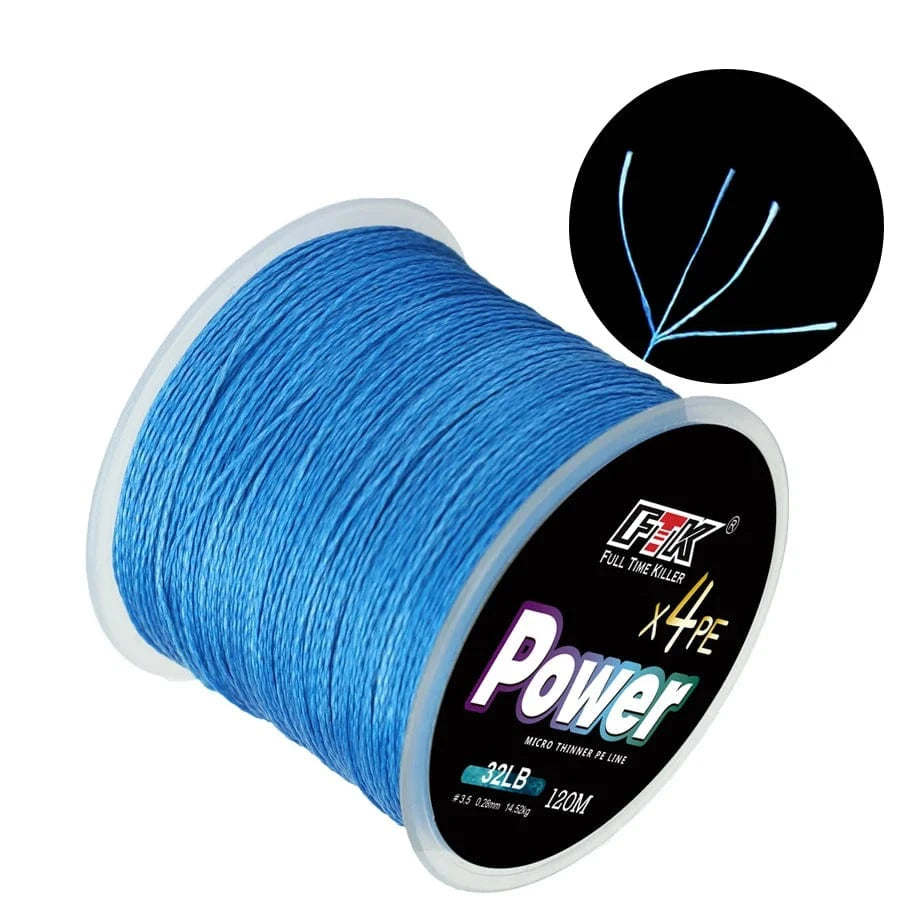 China China FTK 4 Strands PE Braided Fishing Line Japan 120M Super Strong Lure Wire Multifilament Line 0.10MM-0.60MM 8LB-100LB