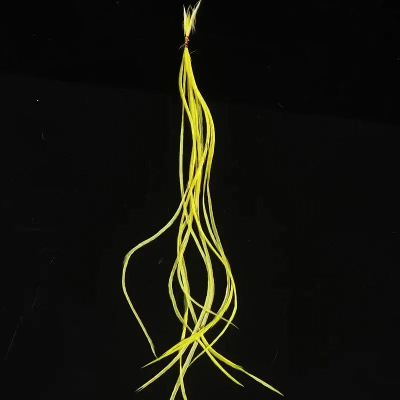 China China G / 5pcs feathers 20cm-30cm Natural Rooster Saddle For Fishing Flies Tying Material Fly Tying Saddle Hackle Grizzly Rooster Hair Feather Wholesale