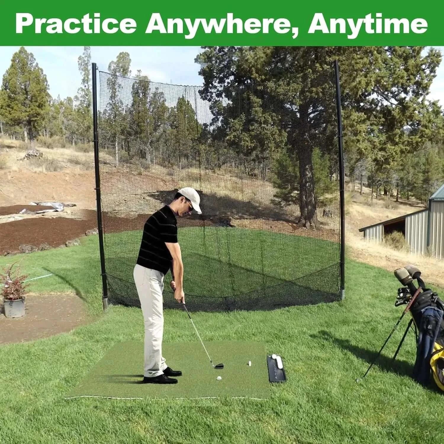 China China Golf Net-Sports Practice Barrier Net, Heavy Duty Golf Hitting Net,Soccer Backstop Net,Garden Balcony Protection Safe Net