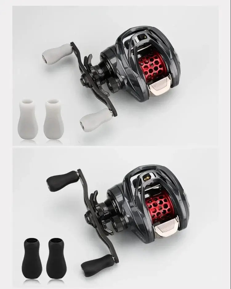 China China Haibo 24 NEW ARISE ULTRA AIR UT Magnesium Alloy Frame Baitcasting Fishing Reel 139g Carbon Fiber HandIe 11B+1RB Long Casting