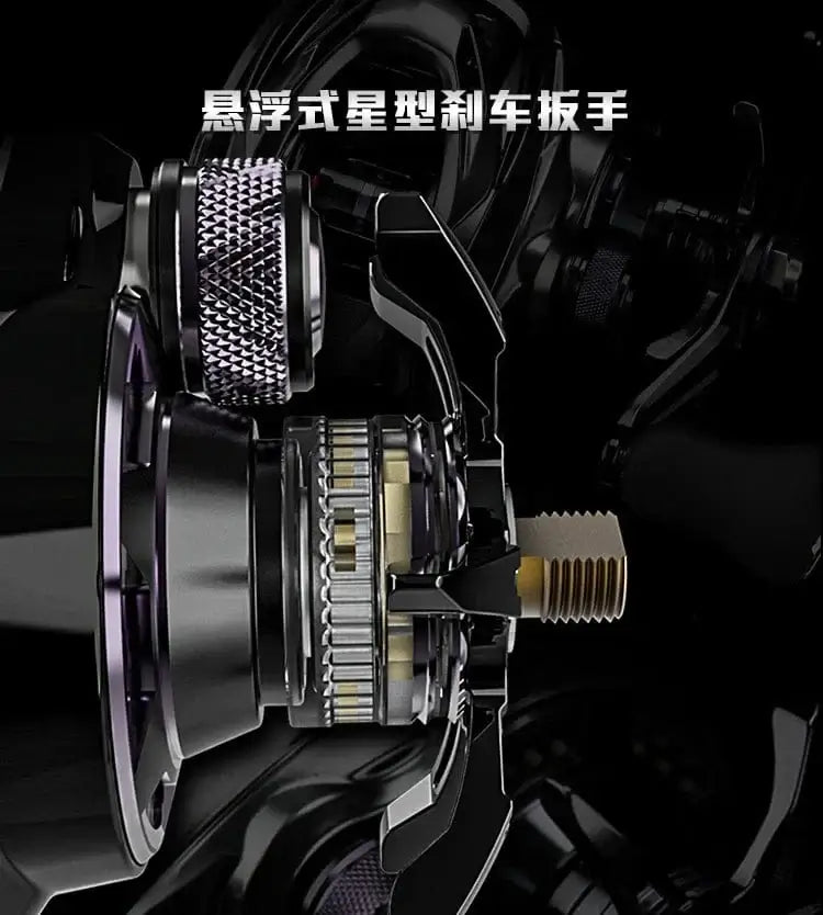 China China Haibo 24 NEW ARISE ULTRA AIR UT Magnesium Alloy Frame Baitcasting Fishing Reel 139g Carbon Fiber HandIe 11B+1RB Long Casting