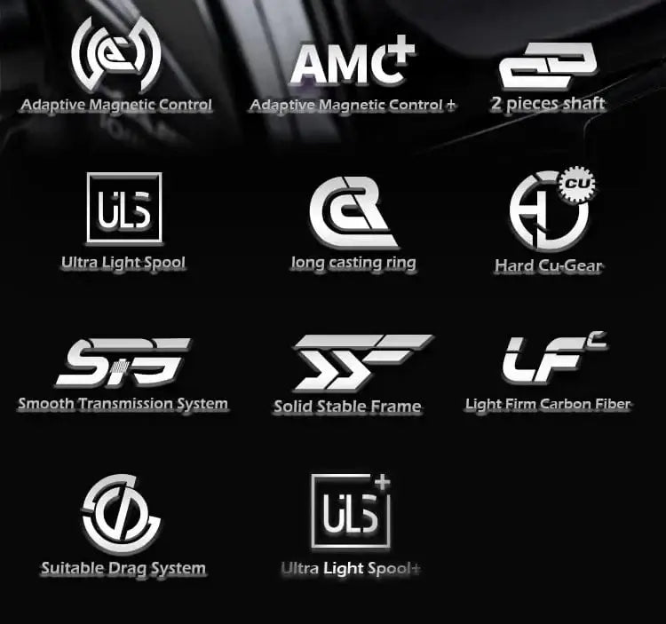 China China Haibo 24 NEW ARISE ULTRA AIR UT Magnesium Alloy Frame Baitcasting Fishing Reel 139g Carbon Fiber HandIe 11B+1RB Long Casting