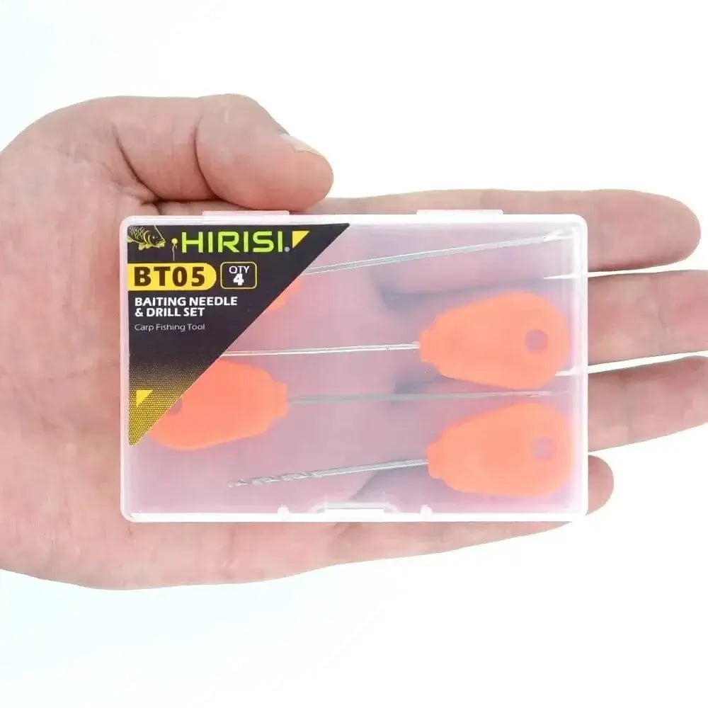 China China Hirisi 4pcs Carp Fishing Bait Needle With Box Fishing Bait Tools Fishing Accessories BT05