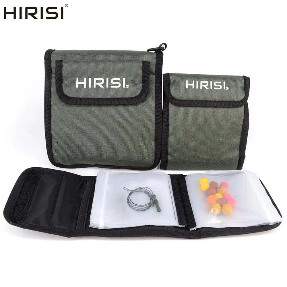 China China Hirisi Fishing Rig Bag Tackle Accessory Storage Bag for Carp Fishing Tackle Rigs Wallet Hair Rigs Transparent Carry Bag