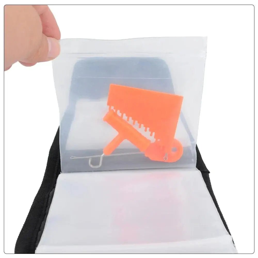 China China Hirisi Fishing Rig Bag Tackle Accessory Storage Bag for Carp Fishing Tackle Rigs Wallet Hair Rigs Transparent Carry Bag