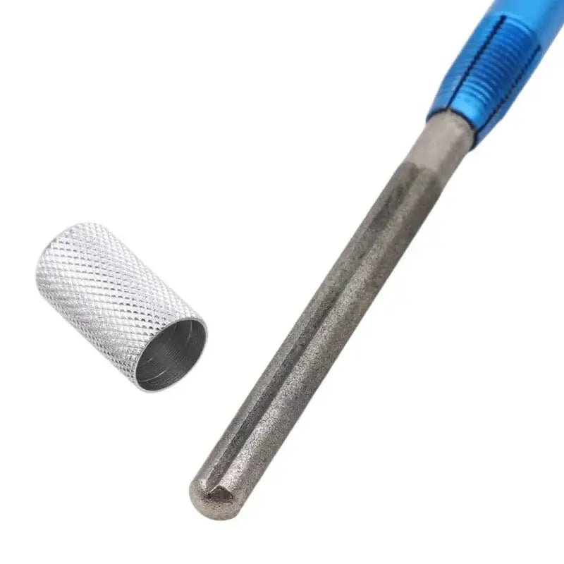 China China Hot Sale Fishing Hook Sharpener Pen Sharpener High Quality Outdoor Tool Diamond Pen shaped Knife Sharpener New Arrivals