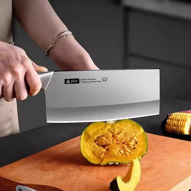 China China Household kitchen knife set with wrought steel handle, multi-functional kitchen knife,sharp and high hardness bone cutting knife