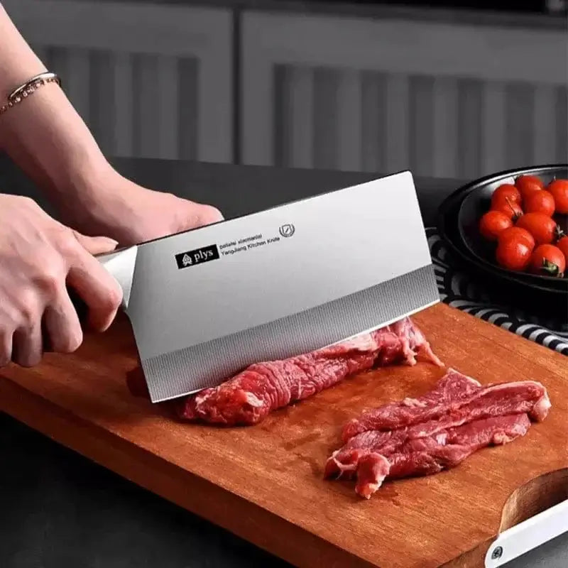 China China Household kitchen knife set with wrought steel handle, multi-functional kitchen knife,sharp and high hardness bone cutting knife