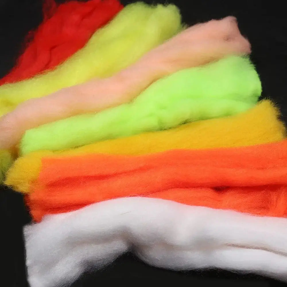 China China ICERIO Fly Fishing Multiple Color Egg Yarn Glow Bug Yarn Fiber Baitfish Lure Parachute Fly Tying Material