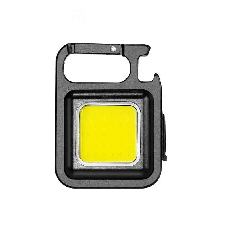 China China J031 Mini Protable COB Flashlight Keychain Lamp 4 Lighting Modes Torch Outdoor Waterproof Emergency Camping Fishing Work Lights