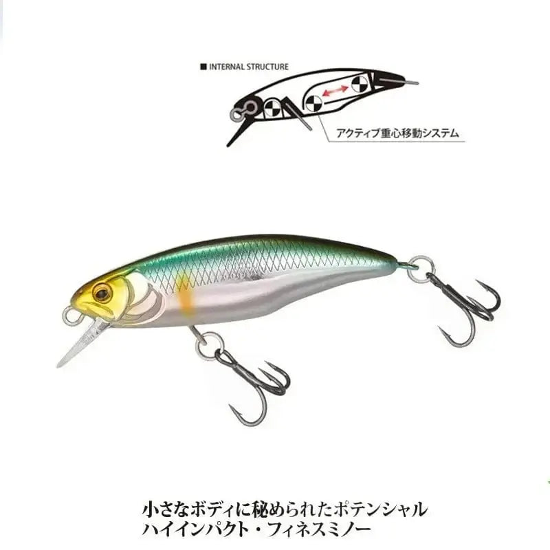 China China Japan Hot Model Sinking Minnow Fishing Lures 52mm 4.5g Jerkbait Bass Pike Carkbait Wobblers Swimbait Professional Hard Bait