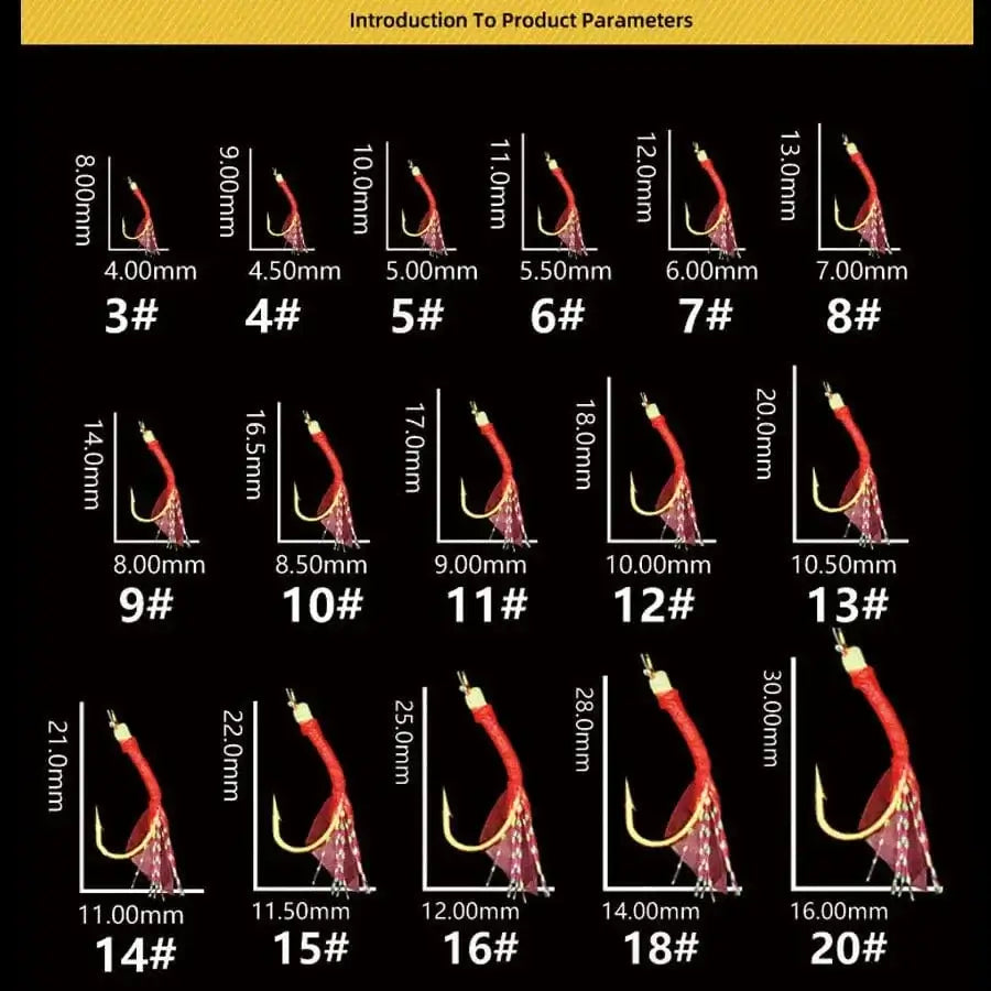 China China JYJ 1pack rubber rig sabiki string hook,10arms fishing hook lure bait for freshwater Sardine Mackerel Pesca