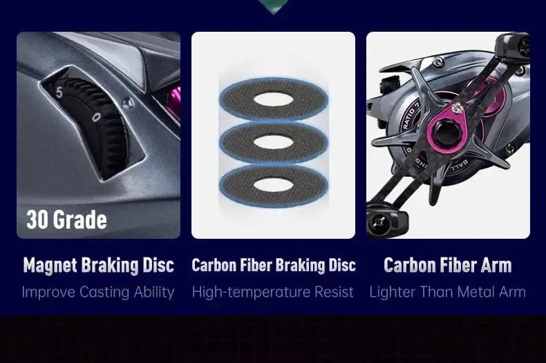 China China Kingdom Baitcasting Fishing Reel 135g Ultra Light Spool Bait 7.1:1 8.1:1 4kg Micro Monster Shallow Spool Light Game Coil