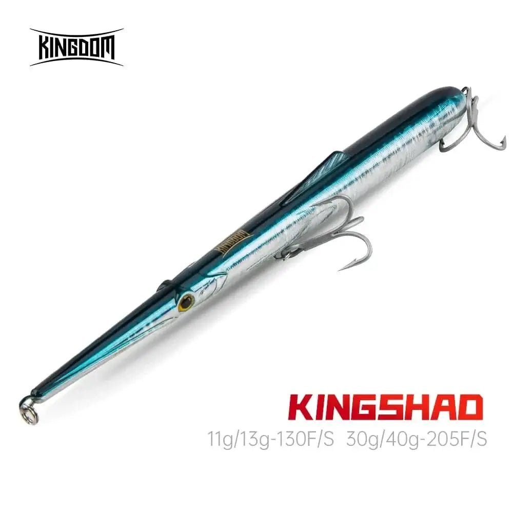 China China Kingdom Sinking Floating Fishing Lures Pencil Hard Wobblers Artificial Baits 11g 13g 30g 40g Fishing Accessories Saltwater Lures