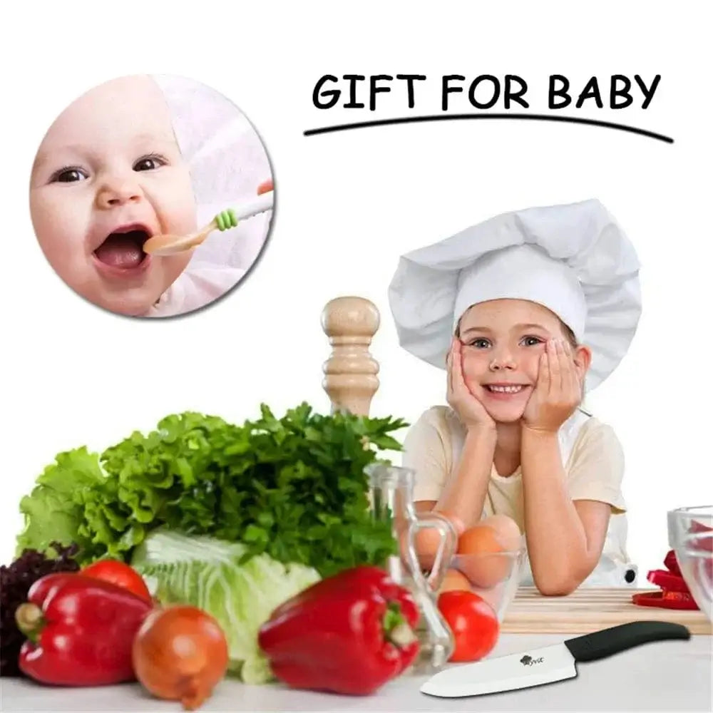 China China Kitchen Ceramic Knife Set 3 4 5 6 Inch Chef Knives with Sheaths White Zirconia Blade Sharp Rustproof Baby Food Vegetable Cooking