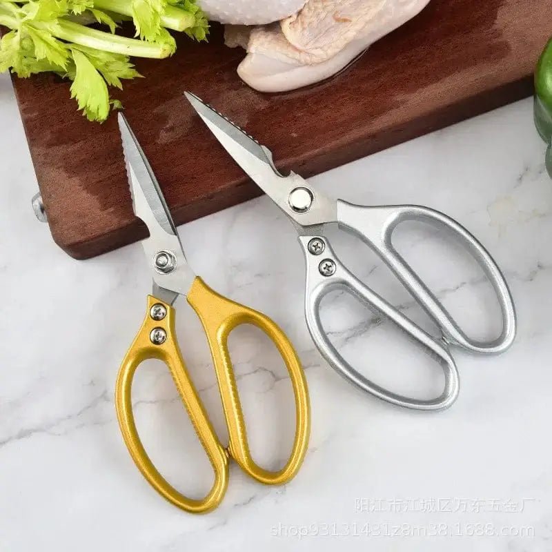 China China Kitchen Scissors Multifunctional Stainless Steel Food Scissors Chicken Bone Meat Fishing Crab Greens Cutting Trimming Scissors